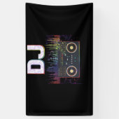 Dj Music Lover Music Player Sound Cool Spandoek (Verticaal)
