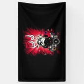 Dj Music Lover Music Player Sound Cool Spandoek (Verticaal)