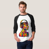 DJ Music Lover T-shirt (Voorkant volledig)