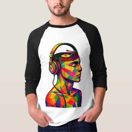 DJ Music Lover T-shirt (Voorkant)
