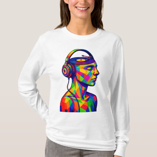 DJ Music Lover T-shirt (Voorkant)