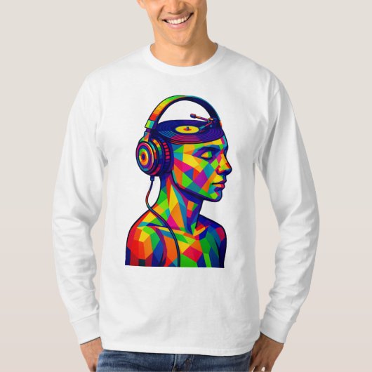 DJ Music Lover T-shirt (Voorkant)