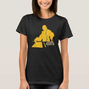 DJ Music Player Hoofdtelefoon Mixing Gift EDM Hous T-shirt