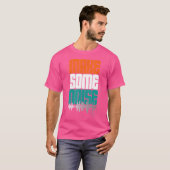 DJ Music Techno 90S Bass Deejay Electro Hardstyle T-shirt (Voorkant volledig)