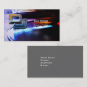 DJ Music Visitekaartje (Voorkant / Achterkant)