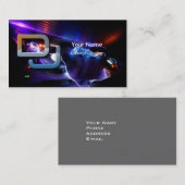 DJ Music Visitekaartje (Voorkant / Achterkant)