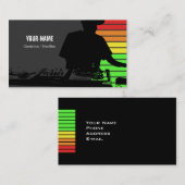DJ Music Visitekaartje (Voorkant / Achterkant)
