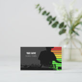 DJ Music Visitekaartje (Staand voorkant)