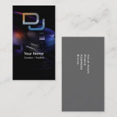 DJ Music Visitekaartje (Voorkant / Achterkant)