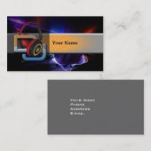 DJ Music Visitekaartje (Voorkant / Achterkant)