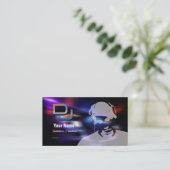 DJ Music Visitekaartje (Staand voorkant)