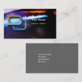 DJ Music Visitekaartje (Voorkant / Achterkant)