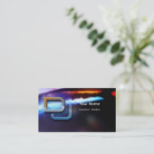 DJ Music Visitekaartje (Staand voorkant)