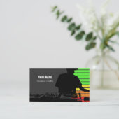 DJ Music Visitekaartje (Staand voorkant)