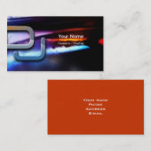 DJ Music Visitekaartje (Voorkant / Achterkant)