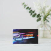 DJ Music Visitekaartje (Staand voorkant)