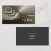 DJ Music Visitekaartje (Voorkant / Achterkant)