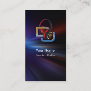 DJ Music Visitekaartje