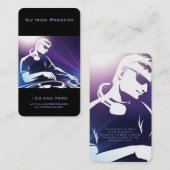 DJ Music Visitekaartje (Voorkant / Achterkant)