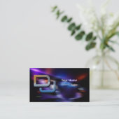DJ Music Visitekaartje (Staand voorkant)