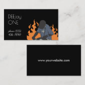 Dj Musician Visitekaartje (Voorkant / Achterkant)