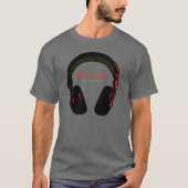 DJ muziek entertainment T-shirt (Voorkant)