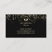 DJ muziek koptelefoon Visitekaartje (Achterkant)