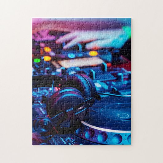 DJ Muziek Puzzel (Verticaal)