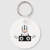 DJ-muziek Sleutelhanger (Voorkant)