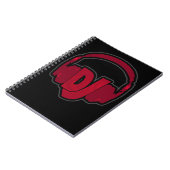 DJ-muziekhoofdtelefoon Notitieboek (Linkerzijde)