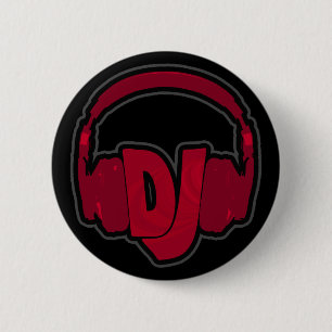DJ-muziekhoofdtelefoon Ronde Button 5,7 Cm