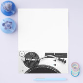 DJ muziekparty Flyer (Enkel)