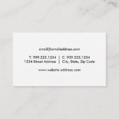 DJ - Muziekproducent Visitekaartje (Achterkant)