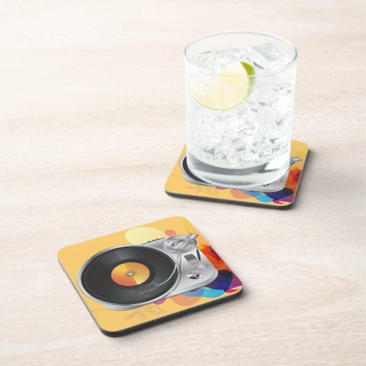 DJ Muziekspeler Drankjes Onderzetter (Rechterzijde)