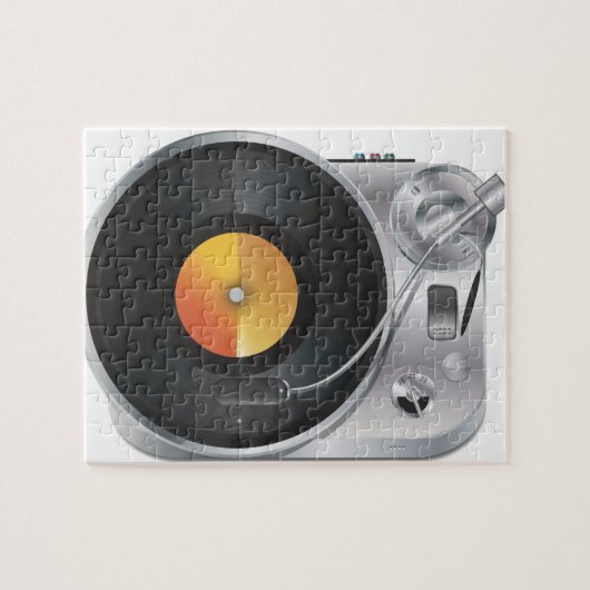 DJ Muziekspeler Legpuzzel (Horizontaal)