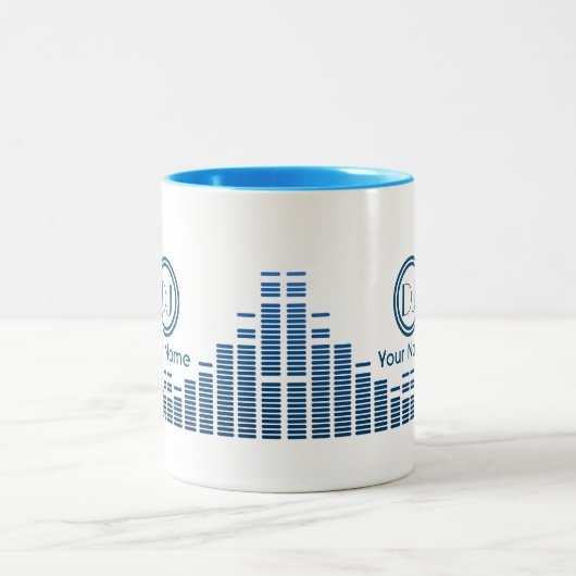 Dj muzikale mok gepersonaliseerd (Center)