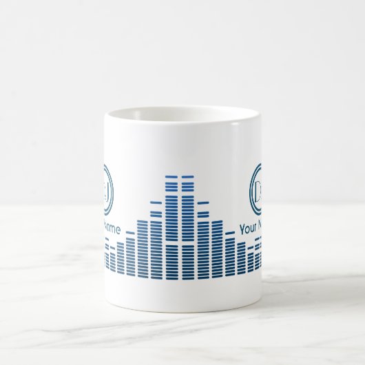 Dj muzikale mok gepersonaliseerd (Center)