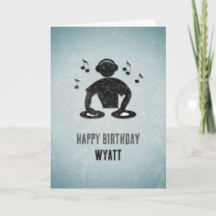 DJ / muzikant - Geluidsmixen, grafisch, Jouw naam Kaart