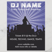 DJ Name 2 Music Flyer (Voorkant)