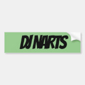 DJ NARTS BUMPERSTICKER (Voorkant)
