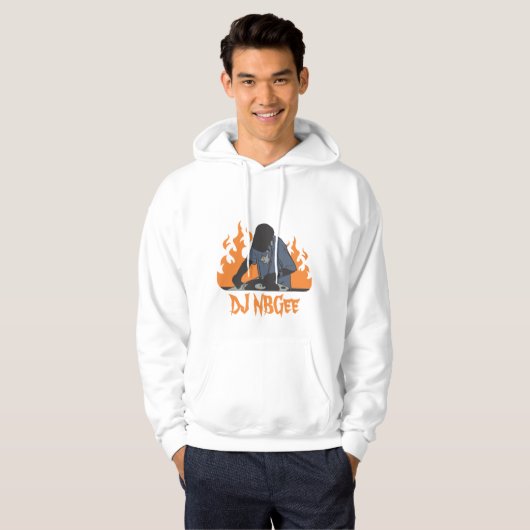DJ NBGee Hoodie (Voorkant volledig)