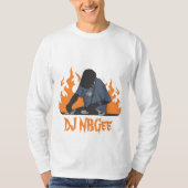DJ NBGee Shirt met lange mouwen (Voorkant)