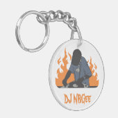 DJ NBGee Sleutelhanger (Voorkant Links)