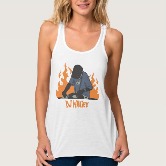 DJ NBGee Tanktop (Voorkant)