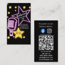 DJ neon feest planner glow stick disco karaoke