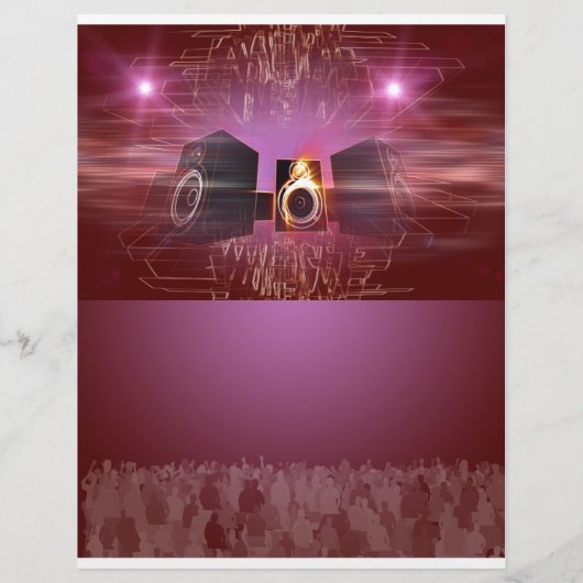 dj_night_dance_flyer flyer (Achterkant)