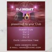 DJ Night Flyer (Voorkant)