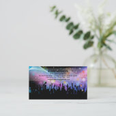 DJ NightClub Visitekaartje (Staand voorkant)