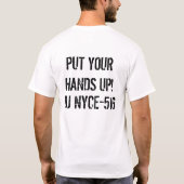 DJ NYCE, 516 tot en met 718 T-shirt (Achterkant)