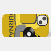 DJ op maat kleuren & monogram hoezen iPhone Hoesje (Achterkant horizontaal)